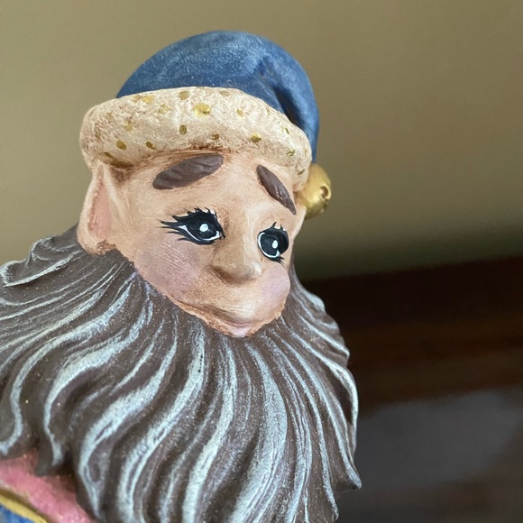 Handmade ceramic vintage figurine, court jester - Picture 7 of 13